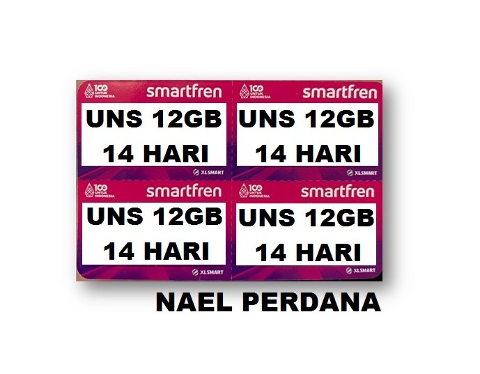 VOUCHER SMARTFREN UNS 10GB (12GB) 14HARI