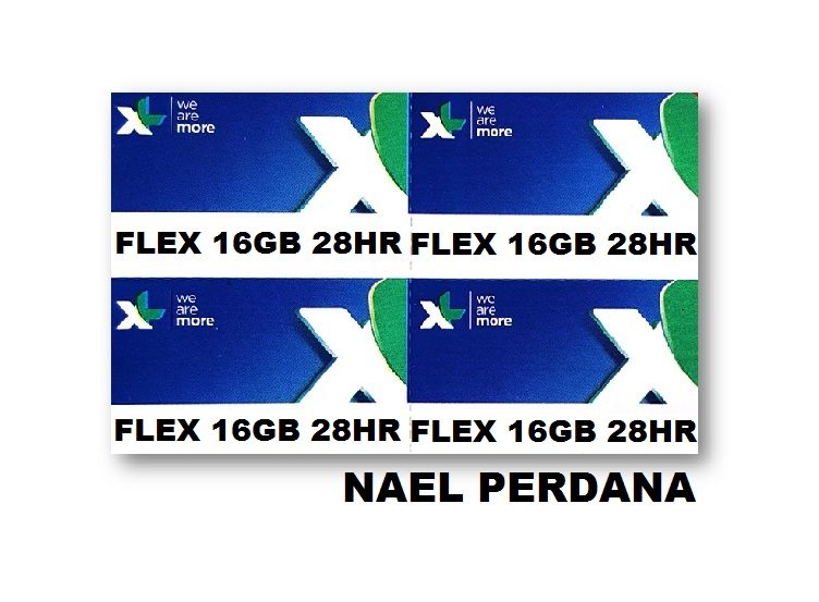 VOUCHER XL FLEX 16GB 28HARI