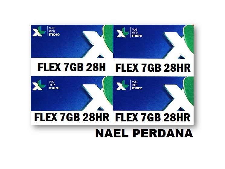 VOUCHER XL FLEX 7GB 28HARI