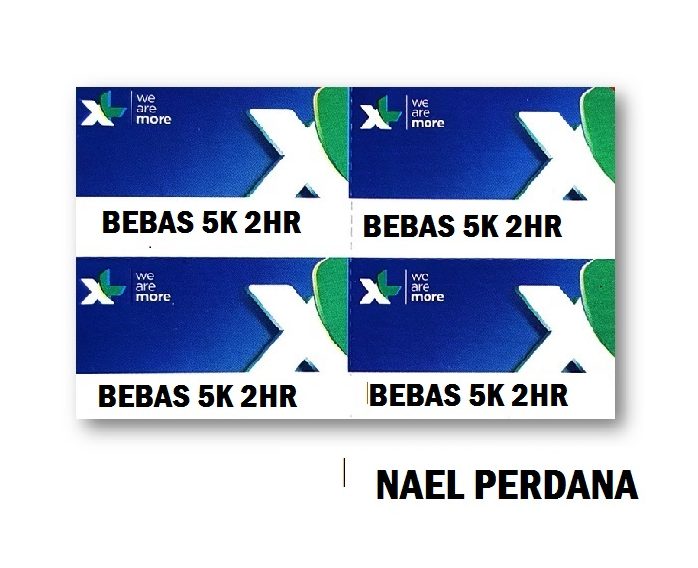 VOUCHER XL BEBAS PUAS 5K 2HARI 6GB