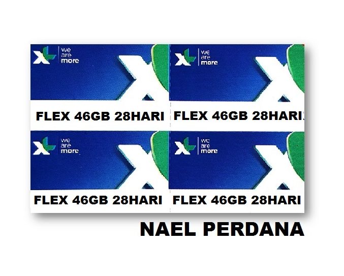 VOUCHER XL FLEX 46GB 28HARI