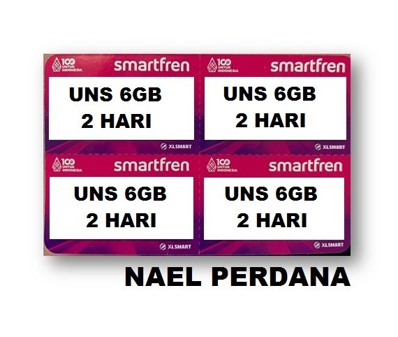 VOUCHER SMARTFREN UNS 6GB 2HARI