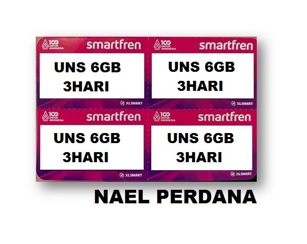 VOUCHER SMARTFREN UNS 6GB 3HARI
